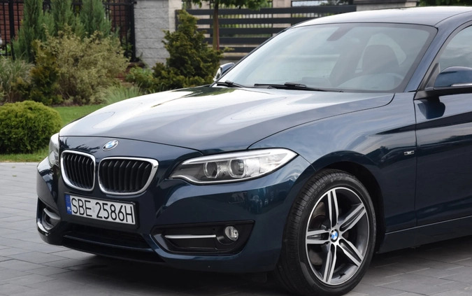 BMW Seria 2 cena 54900 przebieg: 217700, rok produkcji 2014 z Siewierz małe 254